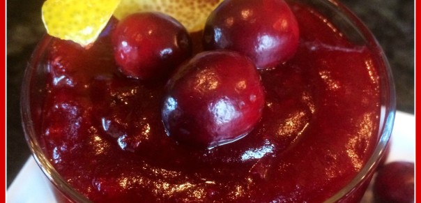 Healthy Cranberry Sauce