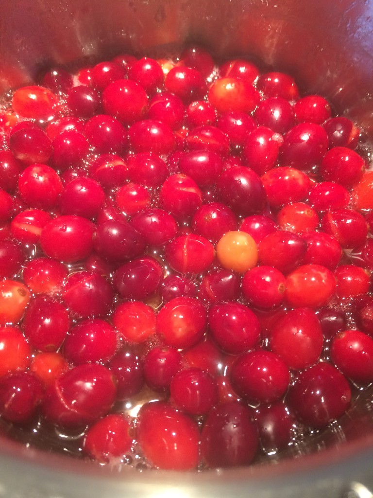 Low sugar cranberry sauce - delicious and healthy