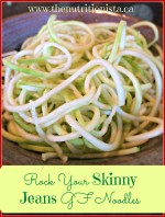 Easy gluten free and paleo noodles
