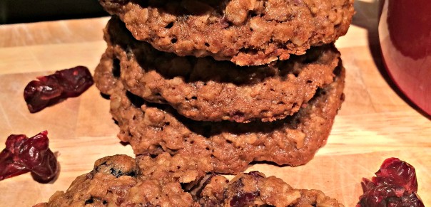 Gluten free cranberry oatmeal cookies