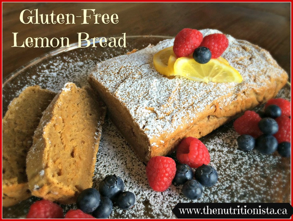 Quick and easy gluten-free lemon bread that is better than Starbucks and perfect for Mother's Day via @bcnutritionista