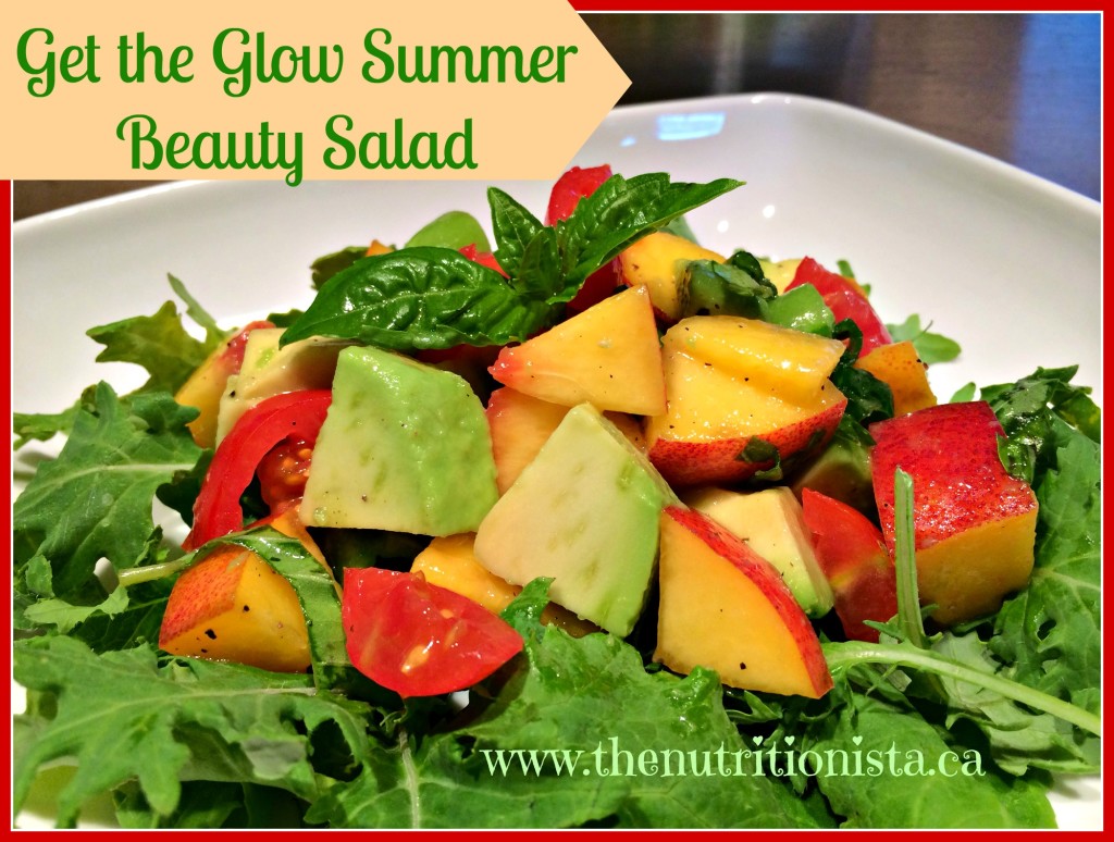 Get the Glow summer beauty salad via @bcnutritionista