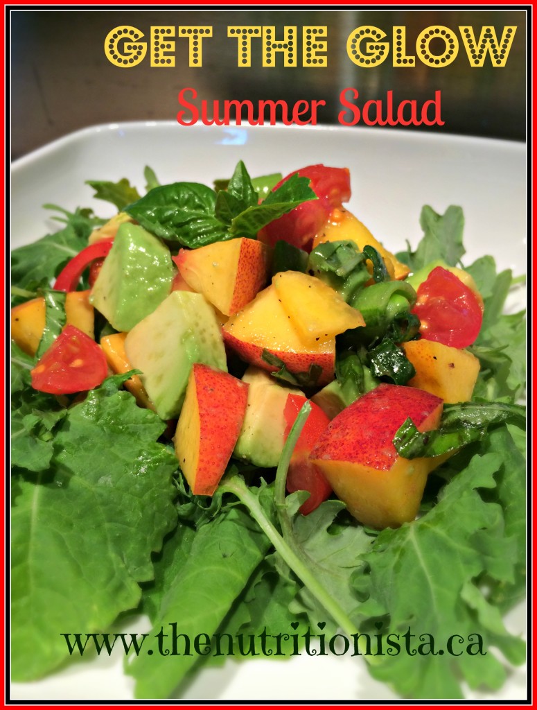 Get the Glow summer beauty salad via @bcnutritionista