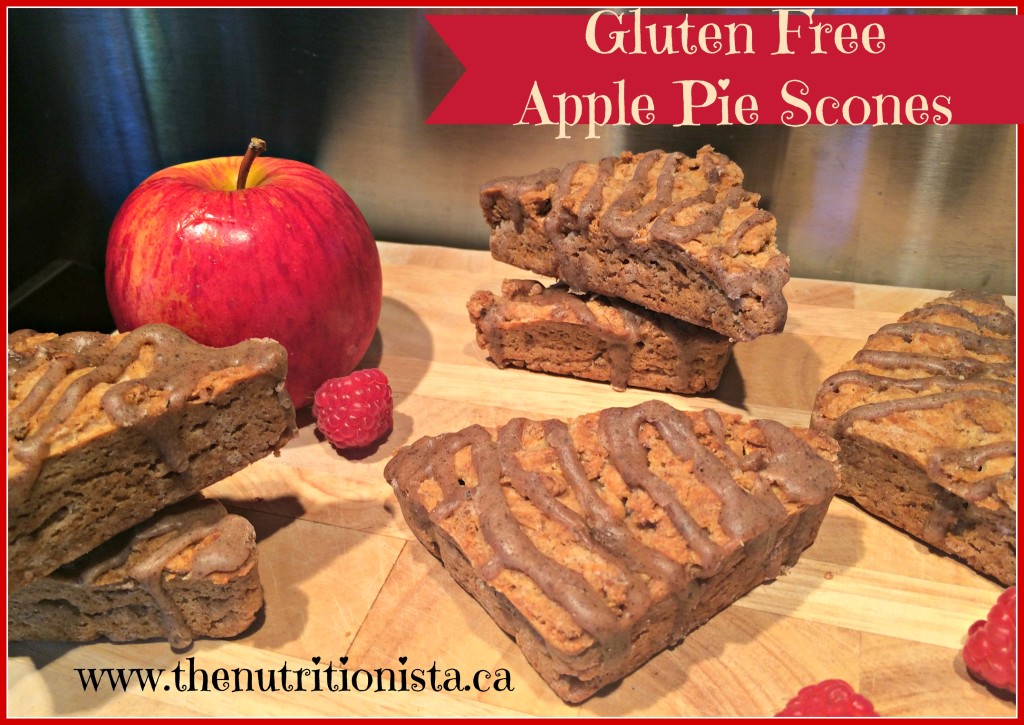 The best ever gluten-free apple pie scones - I am making these tonight!