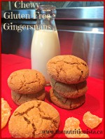 Chewy Gluten Free Gingersnap Cookies