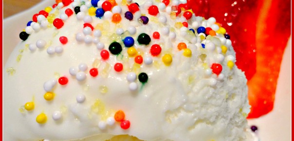 Health raw birthday cake ice cream. dairy free, paleo, vegan, soy free