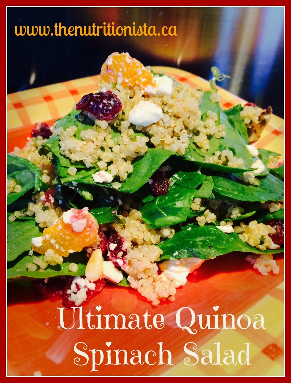 Ultimate Spinach Salad, easy, healthy, and gluten-free. Via @bcnutritionista