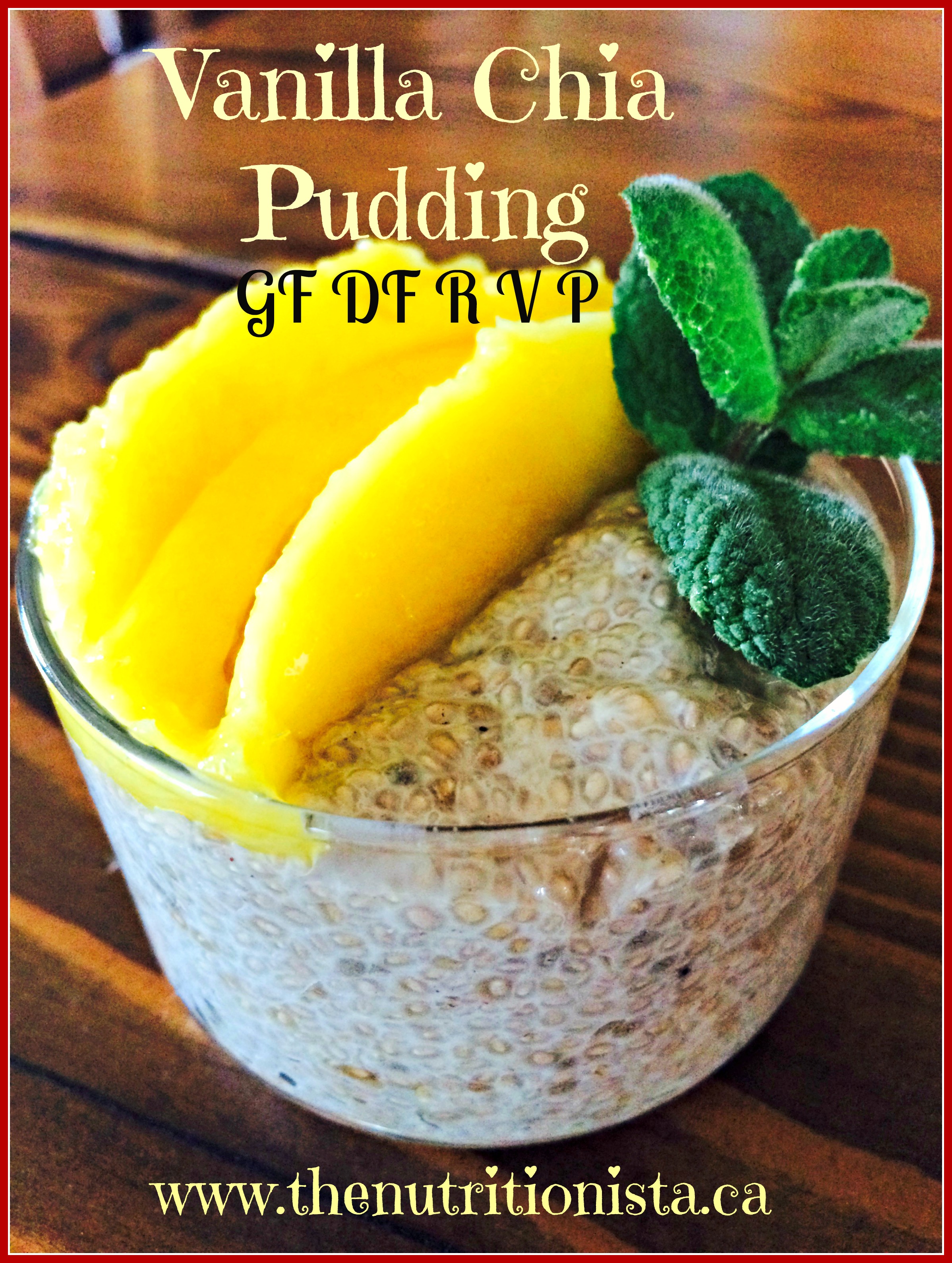 I'm making this Vanilla Chia Pudding tonight for breakfast tomorrow! Gluten free, dairy free, soy free, raw, vegan, and paleo. Via @bcnutritionista