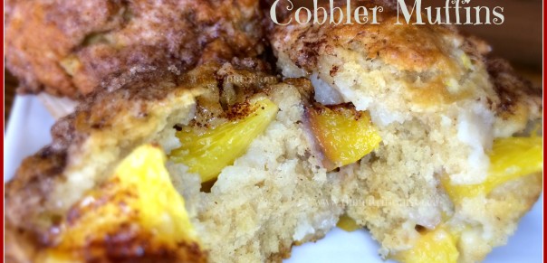 Life changing gluten free peach cobbler muffins. Via @bcnutritionista