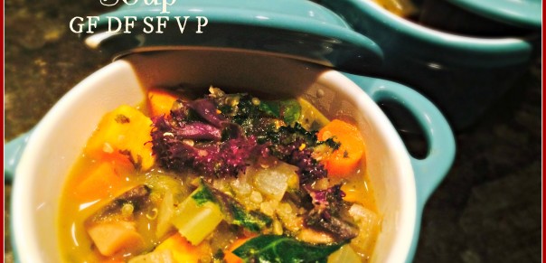 The most delicious immune supporting detox vegetable soup