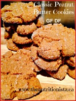 The ultimate grain free, gluten free peanut butter cookies.